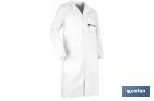 White Lab Coat | Palette Model | 100% Cotton Material | Unisex - Cofan